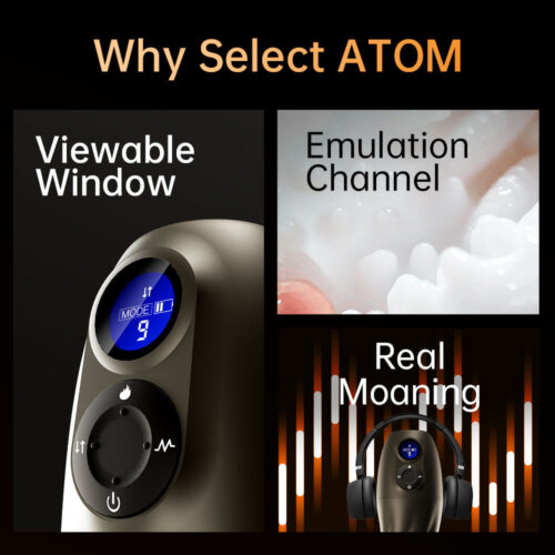 DRY WELL Electric Suction Vibration ATOM Masturbator - Image 5