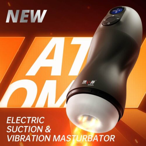 DRY WELL Electric Suction Vibration ATOM Masturbator - Image 2
