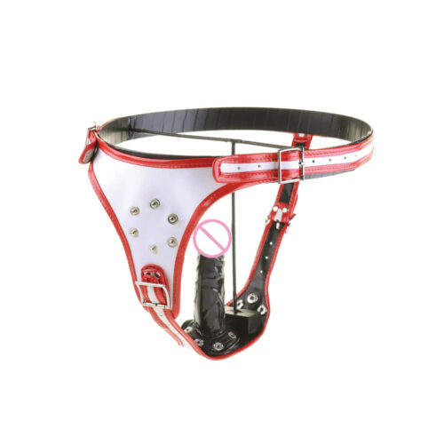 Black emperor Dildo Chastity Belt Strapless Strap On Dildo - Image 5