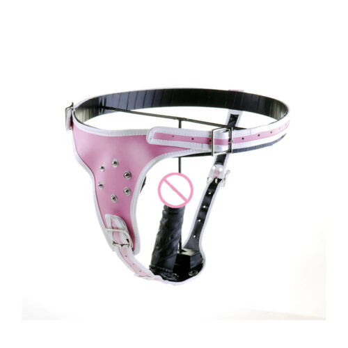 Black emperor Dildo Chastity Belt Strapless Strap On Dildo - Image 3