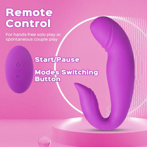 SHD Manny Dual-Motor Rolling G-spot & Clitoral Vibrator - Image 4