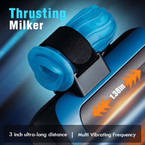 EASY.LOVE Skylon Deep Throat Thrusting Sucking Vibration Telescopic Masturbator - Image 3