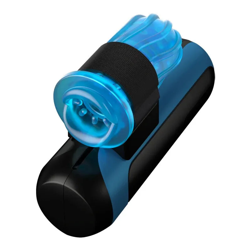 EASY.LOVE Skylon Deep Throat Thrusting Sucking Vibration Telescopic Masturbator - Image 9
