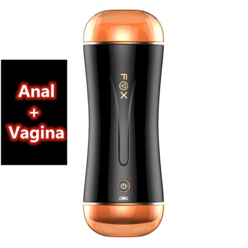Fox Blowjob Dual Mode Male Masturbator Sex Toys - Image 3