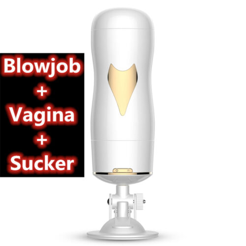Fox Blowjob Dual Mode Male Masturbator Sex Toys - Image 5