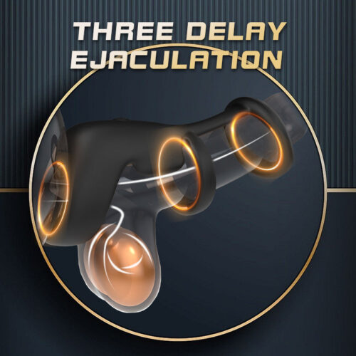 Electric Massager Cock Ring Penis Rings Clitorals Stimulator Men Sex Toys with remote control - Image 2
