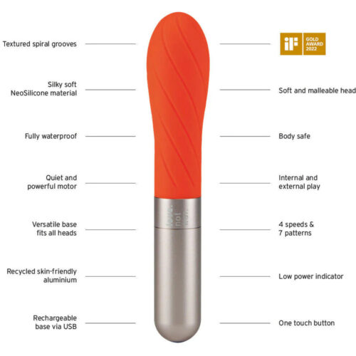 LNW Grá Award Winning Couples Vibrator for Internal Stimulation - Image 2