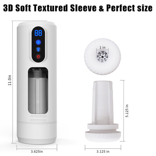 Alternative view of Automatic Male Masturbator Uoffile Male Rotating Vibrating Men Masturbation Pocket Pussy Stroker Sex Toys for Men