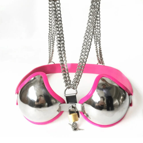 Black emperor female chastity belt bdsm chastity bra - Image 5