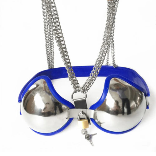 Black emperor female chastity belt bdsm chastity bra - Image 3