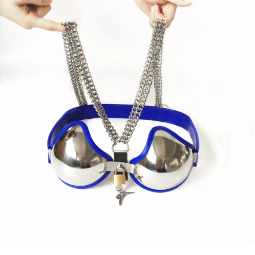 Black emperor female chastity belt bdsm chastity bra - Image 6