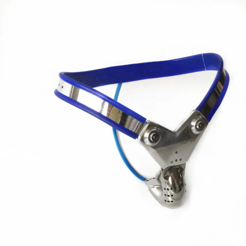 Black Emperor stainless steel men chastity belt - Image 5