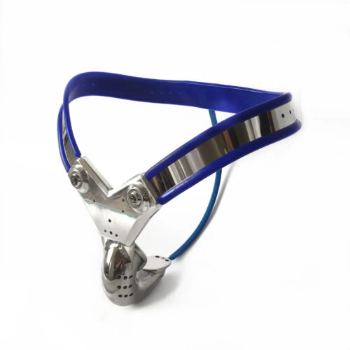 Black Emperor stainless steel men chastity belt - Image 6
