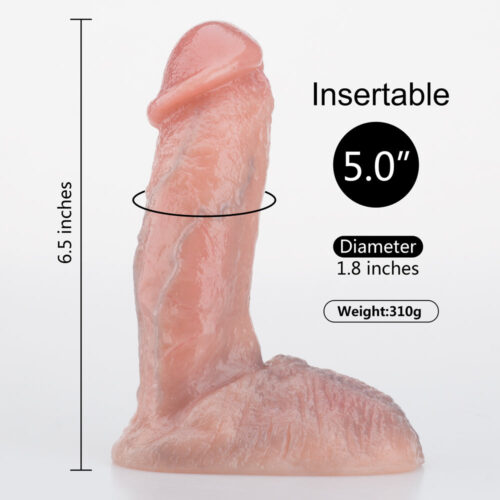 Beingfetish Artificial Dual Density Silicone Dildo - Image 5