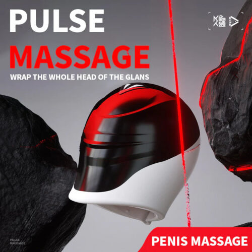 Iron Man Glans Training Massager for Men Masturbation Vibration Penis Exercise - Image 3