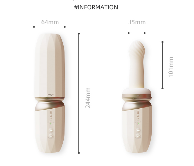 2024 Kistoy TUTU Portable Sex Machine with Air cushion chair - Image 4