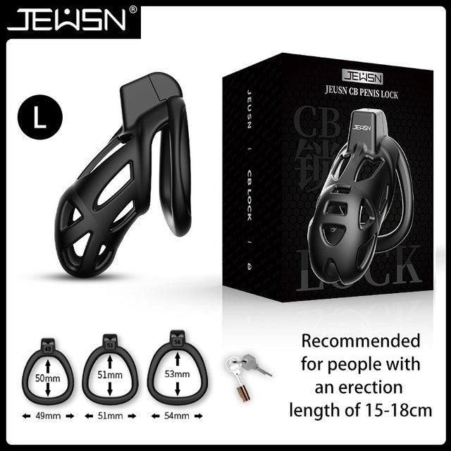 JEUSN CB PENIS LOCK male chastity cage adult penis Rings sex toy - Image 4