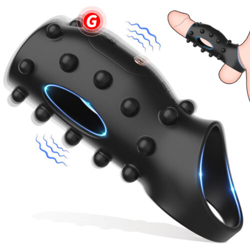 LeiLu Delay Trainer Vibrating Penis Cock Ring - Image 4