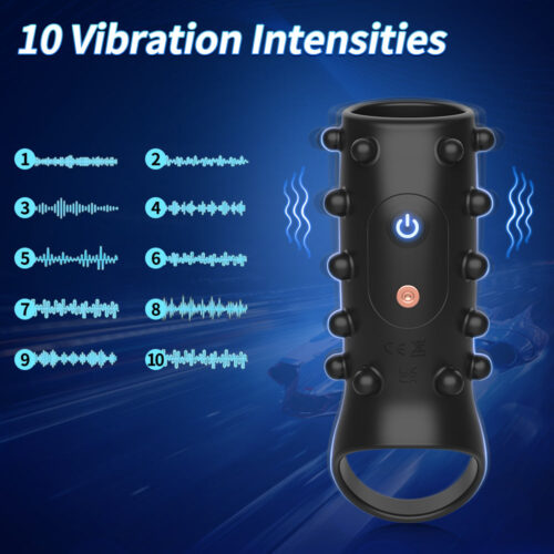 LeiLu Delay Trainer Vibrating Penis Cock Ring - Image 6