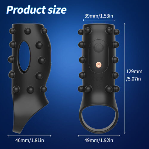 LeiLu Delay Trainer Vibrating Penis Cock Ring - Image 9