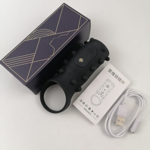 LeiLu Delay Trainer Vibrating Penis Cock Ring - Image 12