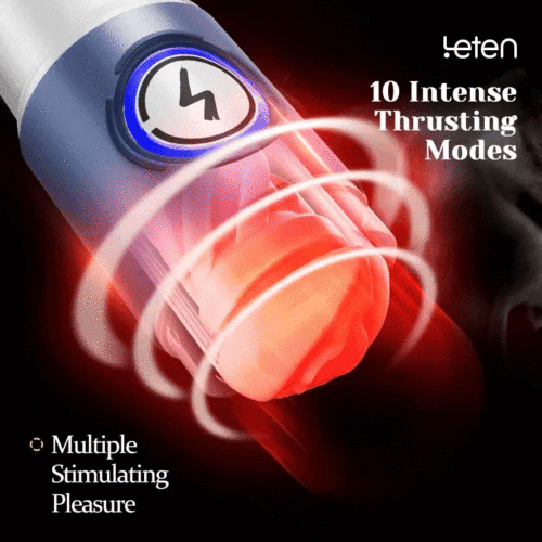 Alternative view of Leten ThermoPod Telescopic Heating Male Masturbator