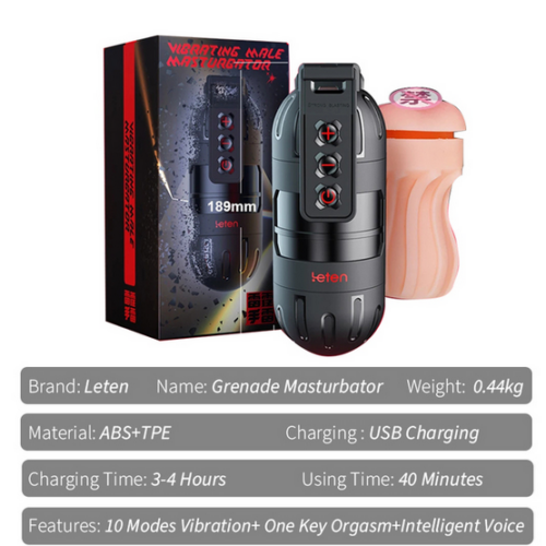 Leten Grenade app interactive masturbator - Image 6
