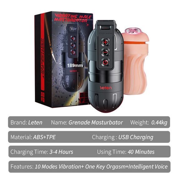 Leten Grenade app interactive masturbator - Image 6