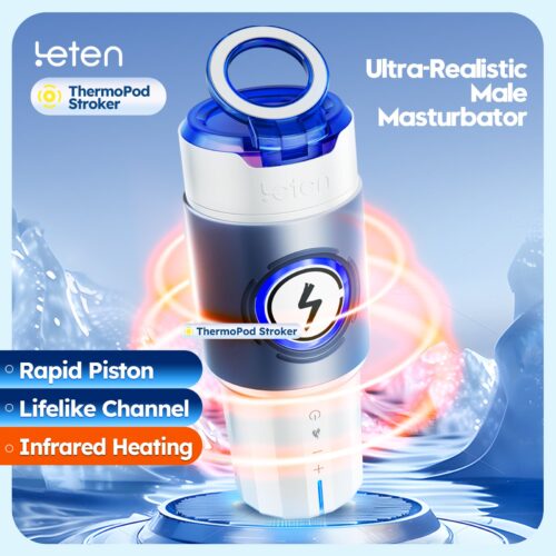 Leten ThermoPod Telescopic Heating Male Masturbator - Image 7