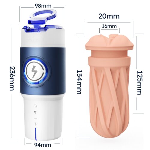 Leten ThermoPod Telescopic Heating Male Masturbator - Image 13