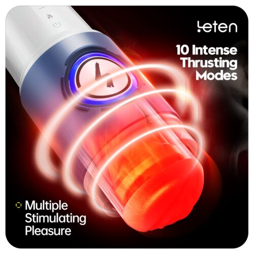 Leten ThermoPod Telescopic Heating Male Masturbator - Image 6