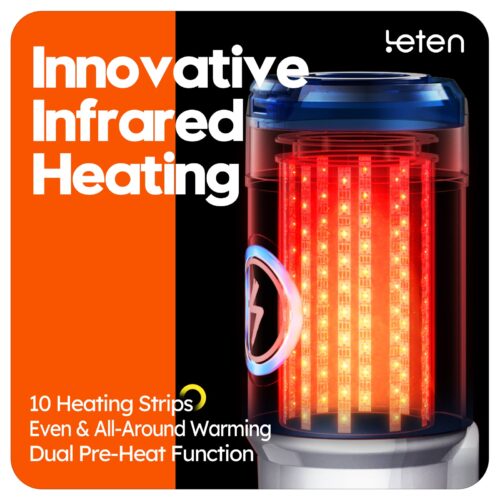 Leten ThermoPod Telescopic Heating Male Masturbator - Image 8