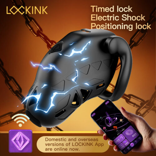 Lockink Electric Shock Cage App Smart Chastity Cage Remotely - Image 3