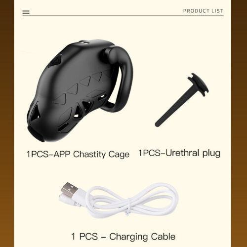 Lockink Electric Shock Cage App Smart Chastity Cage Remotely - Image 9