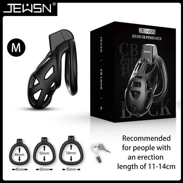 JEUSN CB PENIS LOCK male chastity cage adult penis Rings sex toy - Image 3