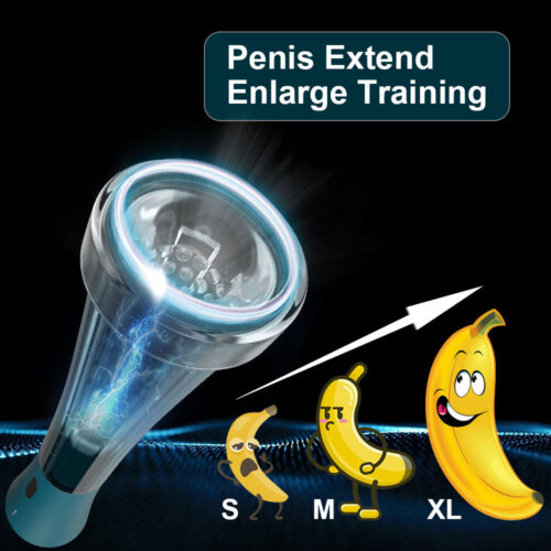 FOX Male Vacuum Penis Pump Extender Enhancer Masturbator - Image 4
