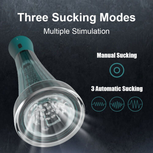 FOX Male Vacuum Penis Pump Extender Enhancer Masturbator - Image 5