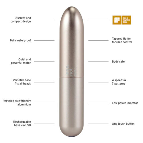 LNW Maya Quiet Bullet Vibrator for Targeted Stimulation - Image 6