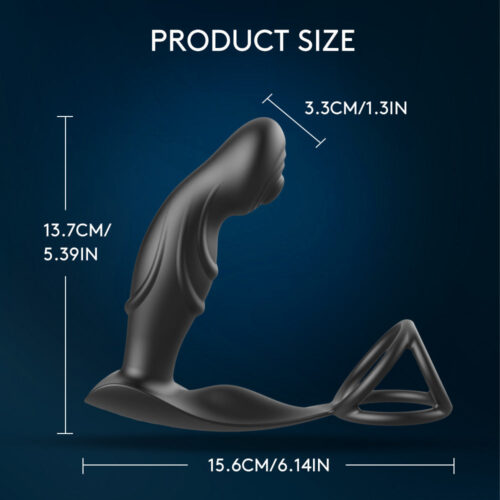 Prostate Massager Anal vibrator with Cock ring with APP control - Image 7