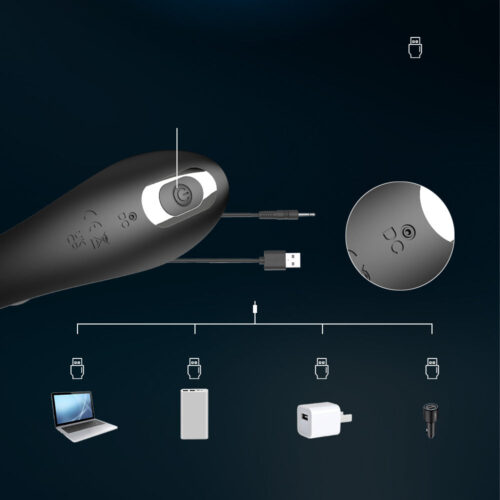 Prostate Massager Anal vibrator with Cock ring with APP control - Image 3