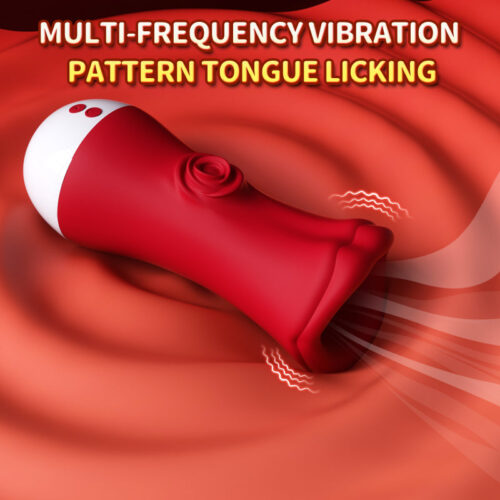 New Deep throat sucking Red lip airplane cup oral love for men - Image 4