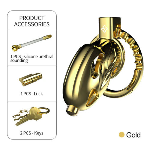 New Sevanda Outlaw Urethral Sounding Chastity Cage - Image 8