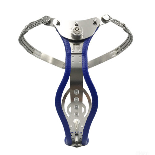 316 Stainless steel hollow female Chastity belt with vagina anal plug for women - Image 19
