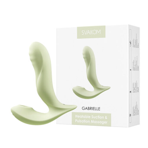 SVAKOM GABRIELLE Heatable suction Pulsation Massager - Image 4