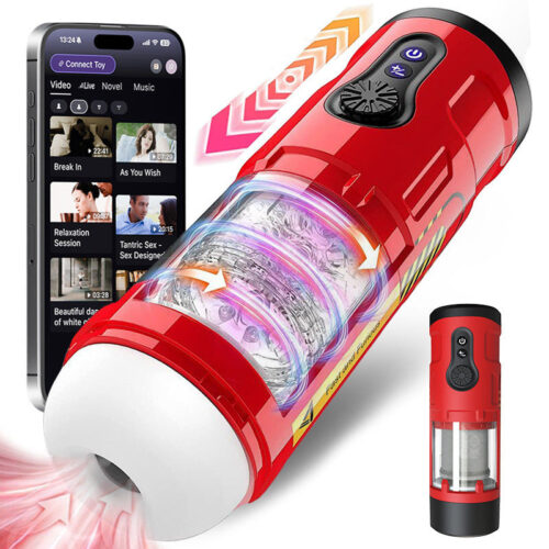 Hannibal New Automatic Male Masturbators Cup With Rotating & Thrusting & Vibrating - Image 2