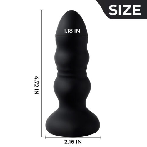 Thrusting Anal Plug Remote Control Led Light Up anal plug - Image 2