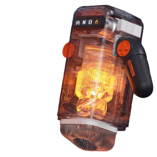 Easylive 6 Automatic Thrusting Vibrating Heating Blowjob Male Masturbators - Image 9