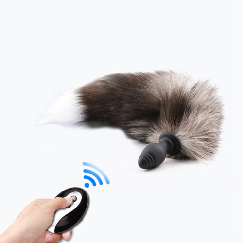 Sexbay remote control vibration detachable fox tail anal plug. - Image 10