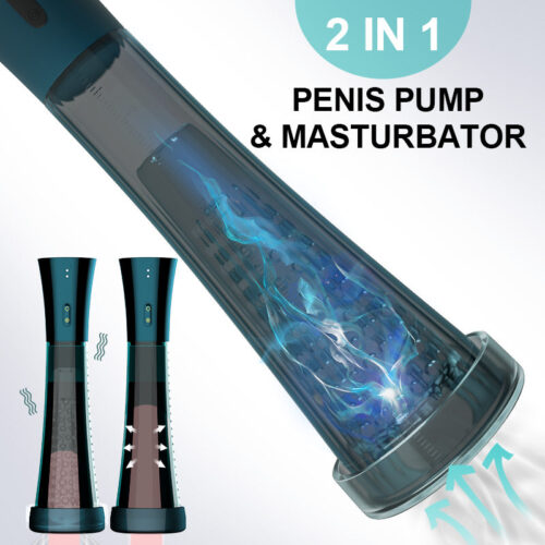FOX Male Vacuum Penis Pump Extender Enhancer Masturbator - Image 3