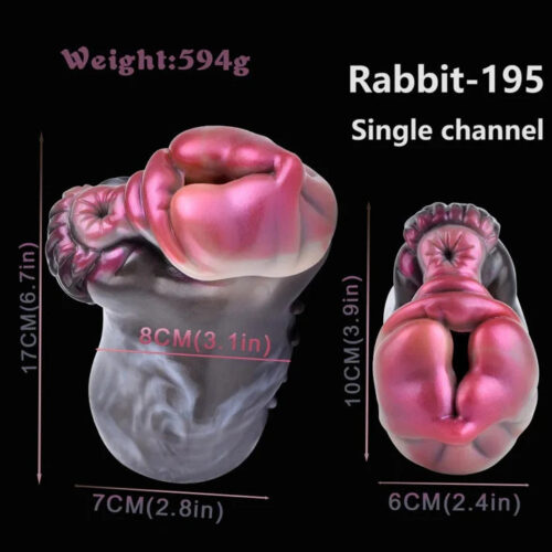 Rabbit Vagina Pocket Pussy Male Masturbator - Image 2